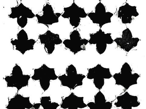 黑白遮罩通道黑白凹凸高光遮罩线条花纹纹理水泥做旧脏旧墙面