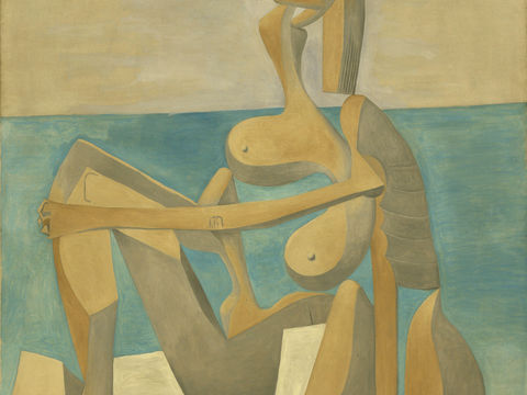  毕加索立体主义绘画作品，现代抽象画，世界经典名画30 