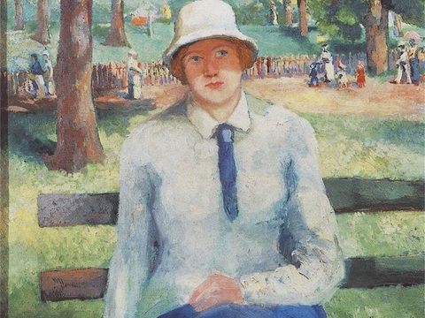 马列维奇抽象画，几何抽象装饰画154