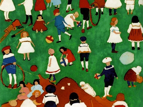  马列维奇抽象画，几何抽象装饰画113 