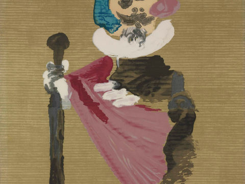  毕加索立体主义绘画作品，现代抽象画，世界经典名画91 