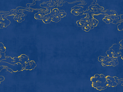  新中式壁纸壁画壁布墙纸墙布云海山水字画花鸟仙鹤荷花花鸟建筑背 