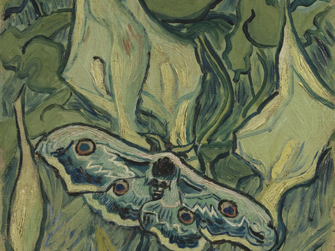 梵高后印象派风景绘画作品，现代世界经典名画064 梵高 Gr