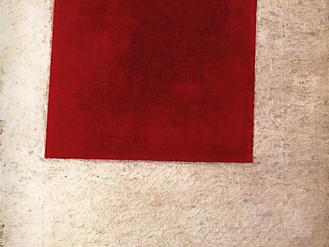  马列维奇抽象画，几何抽象装饰画167 