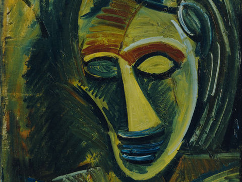  毕加索立体主义绘画作品，现代抽象画，世界经典名画33 