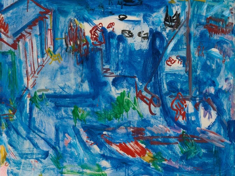  霍夫曼抽象绘画,现代世界名画98 