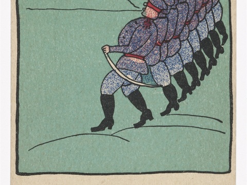  马列维奇抽象画，几何抽象装饰画108 