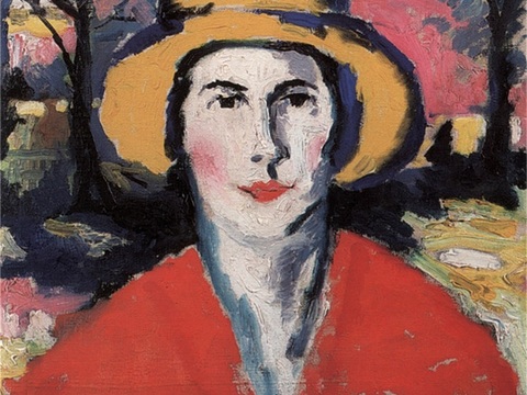 马列维奇抽象画，几何抽象装饰画118