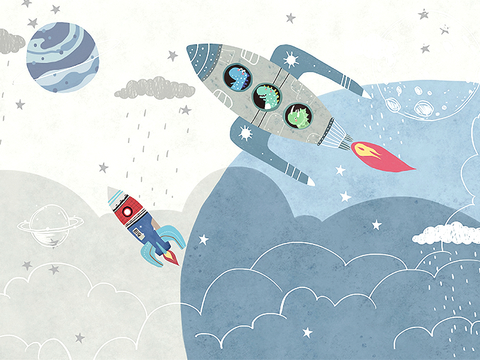  新中式壁纸壁画壁布墙纸墙布云海山水字画花鸟仙鹤荷花花鸟建筑背 