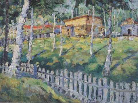  马列维奇抽象画，几何抽象装饰画24 