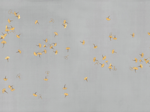  新中式壁纸壁画壁布墙纸墙布云海山水字画花鸟仙鹤荷花花鸟建筑背 