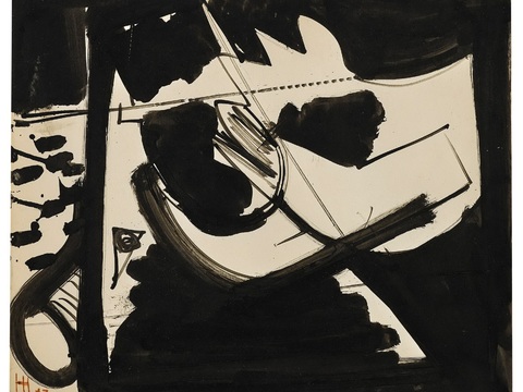 霍夫曼抽象绘画,现代世界名画97