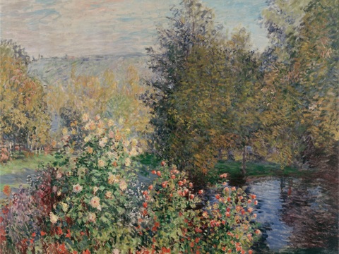 莫奈印象派绘画作品，世界经典名画40 - Corner of