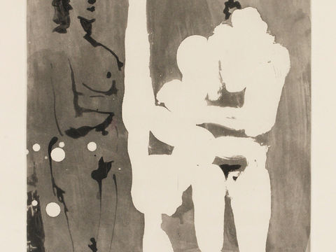  毕加索立体主义绘画作品，现代抽象画，世界经典名画，抽象素描画 