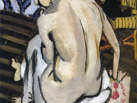  马蒂斯野兽派绘画作品，现代世界经典名画，抽象画101 马蒂斯 