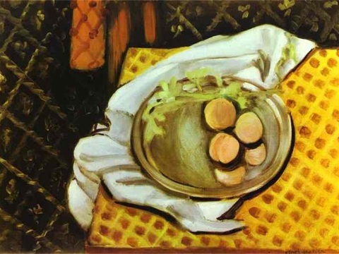  马蒂斯野兽派绘画作品，现代世界经典名画，抽象画313 马蒂斯 