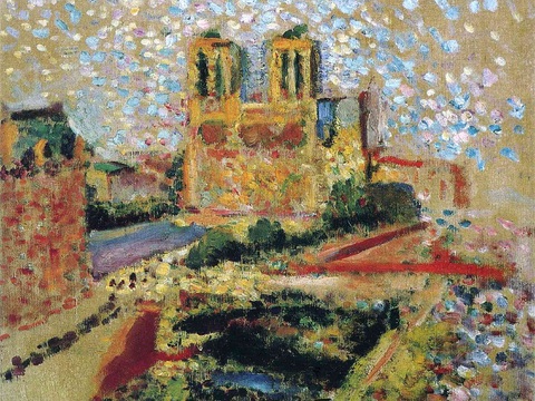 马蒂斯野兽派绘画作品，现代世界经典名画，抽象画354 马蒂斯