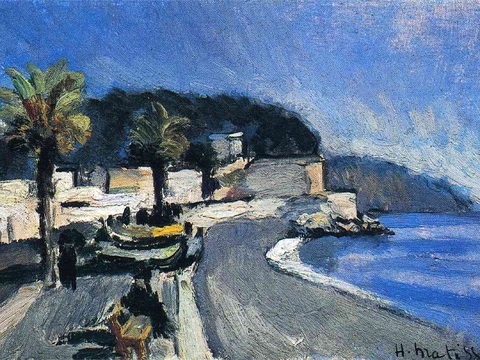  马蒂斯野兽派绘画作品，现代世界经典名画，抽象画440 马蒂斯 