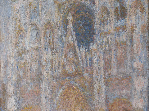 莫奈印象派绘画作品，世界经典名画433The Portal,