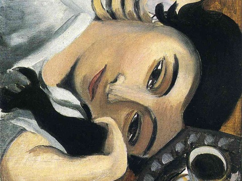 马蒂斯野兽派绘画作品，现代世界经典名画，抽象画201 马蒂斯