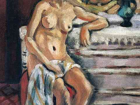  马蒂斯野兽派绘画作品，现代世界经典名画，抽象画064 马蒂斯 