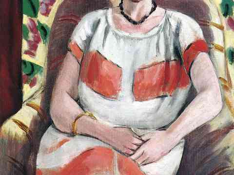  马蒂斯野兽派绘画作品，现代世界经典名画，抽象画292 马蒂斯 