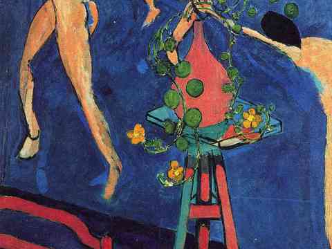  马蒂斯野兽派绘画作品，现代世界经典名画，抽象画112 马蒂斯 