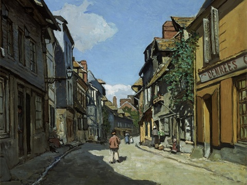 莫奈印象派绘画作品，世界经典名画35-克劳德