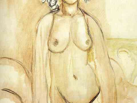  马蒂斯野兽派绘画作品，现代世界经典名画，抽象画063 马蒂斯 