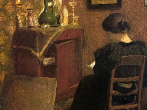  马蒂斯野兽派绘画作品，现代世界经典名画，抽象画153 马蒂斯 