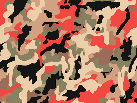  时尚迷彩图案肌理67 