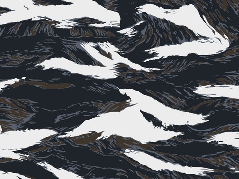  迷彩布纹布艺面料图案122 