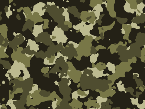  海陆空军绿迷彩服花纹图案，迷彩图案肌理51 