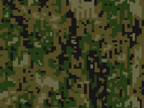  海陆空军绿迷彩服花纹图案83 