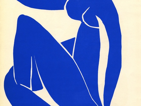  马蒂斯野兽派绘画作品，现代世界经典名画，抽象画481 马蒂斯 