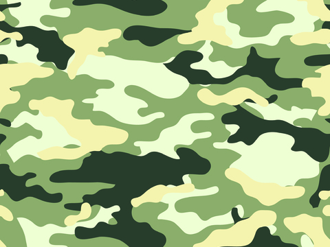 海陆空军绿迷彩服花纹图案161