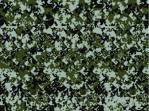 海陆空军绿迷彩服花纹图案239