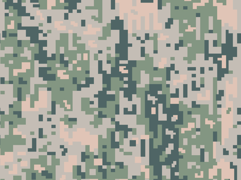 海陆空军绿迷彩服花纹图案80 