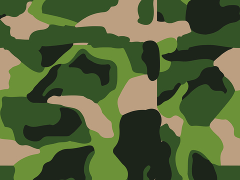  海陆空军绿迷彩服花纹图案31 