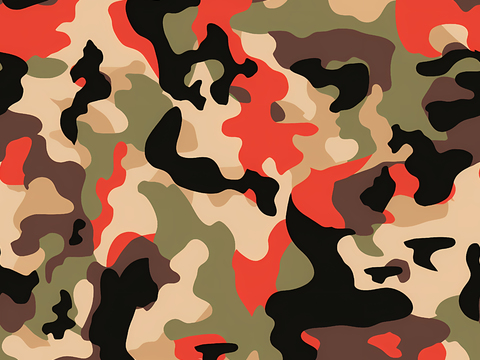  时尚迷彩图案肌理51 