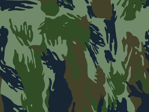 海陆空军绿迷彩服花纹图案46
