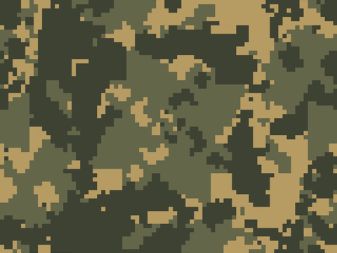  海陆空军绿迷彩服花纹图案80 