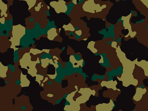  海陆空军绿迷彩服花纹图案56 