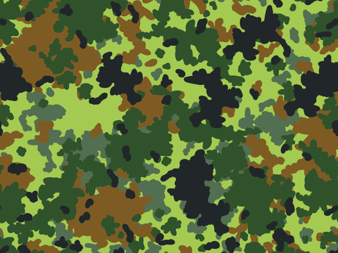  海陆空军绿迷彩服花纹图案91 