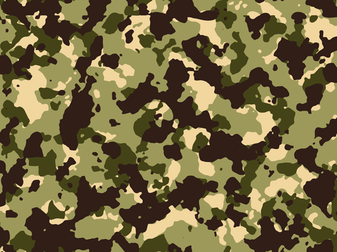  海陆空军绿迷彩服花纹图案53 