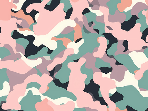  时尚迷彩图案肌理398 