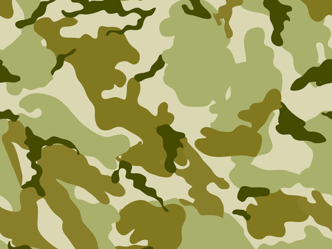 海陆空军绿迷彩服花纹图案23