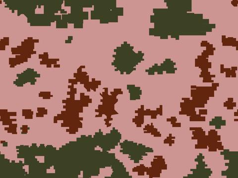  海陆空军绿迷彩服花纹图案21 