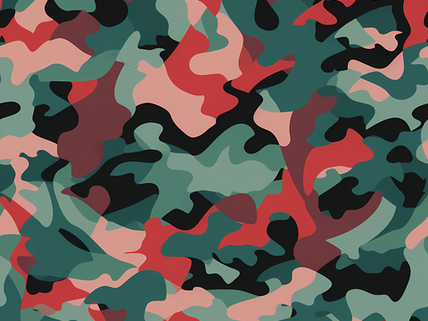 时尚迷彩图案肌理287