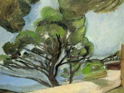  马蒂斯野兽派绘画作品，现代世界经典名画，抽象画458 马蒂斯 